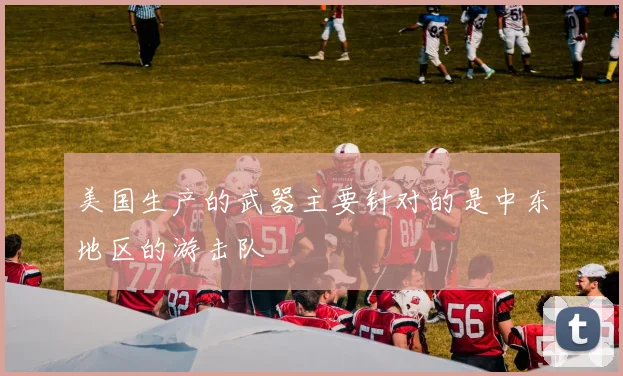 美国生产的武器主要针对的是中东地区的游击队